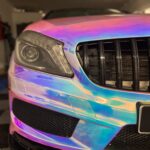 Mercedes A-Class | Car Wrap | TeckWrap Aquamarine Purple | Paisley